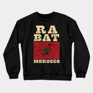 Flag of Morocco Crewneck Sweatshirt